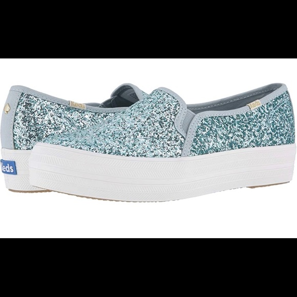 sparkly blue keds